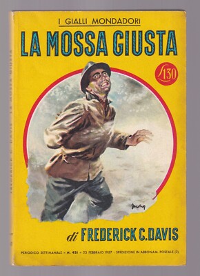 Buch Die gelben Mondadori Der richtige Schritt Davis 1957 SCG1