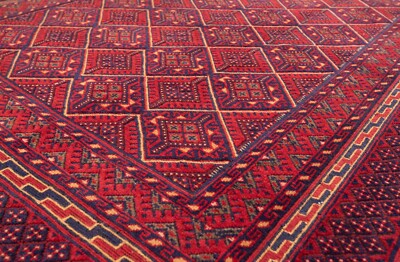 Nimbaft Tapis Persan Noué À La Main 105x80 CM - Nomade, Orient, Tapis, Rouge