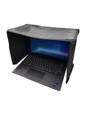 Folding Laptop Sun & Privacy Shade Block Reduce Screen Glare Outdoor Pool Beach