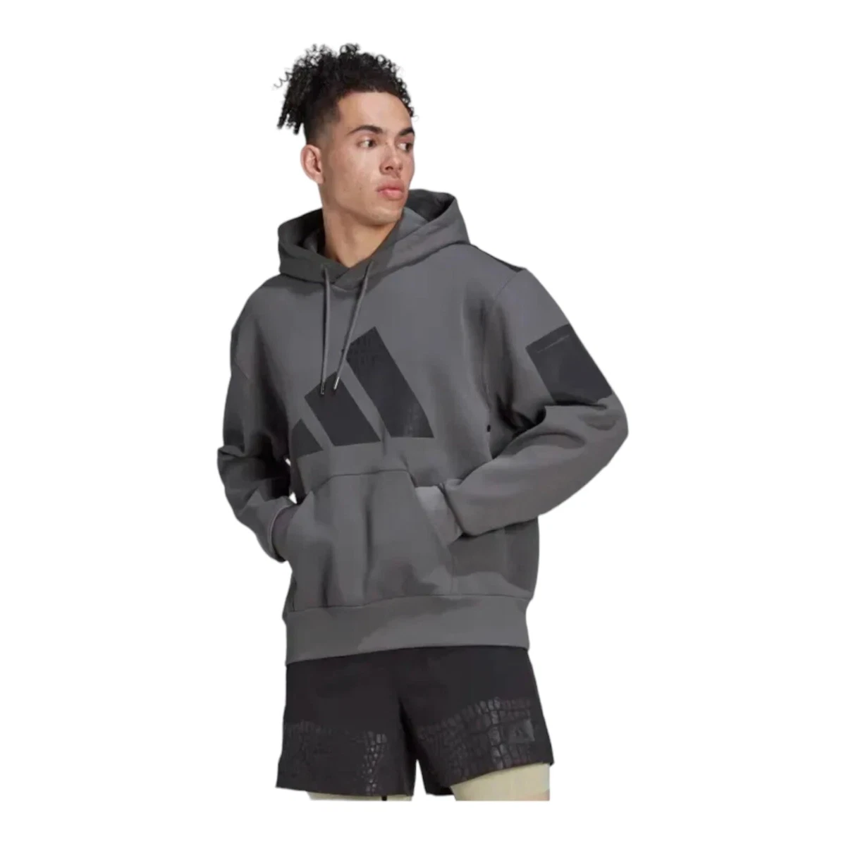 Adidas men's essentials pullover training hoodie clearance