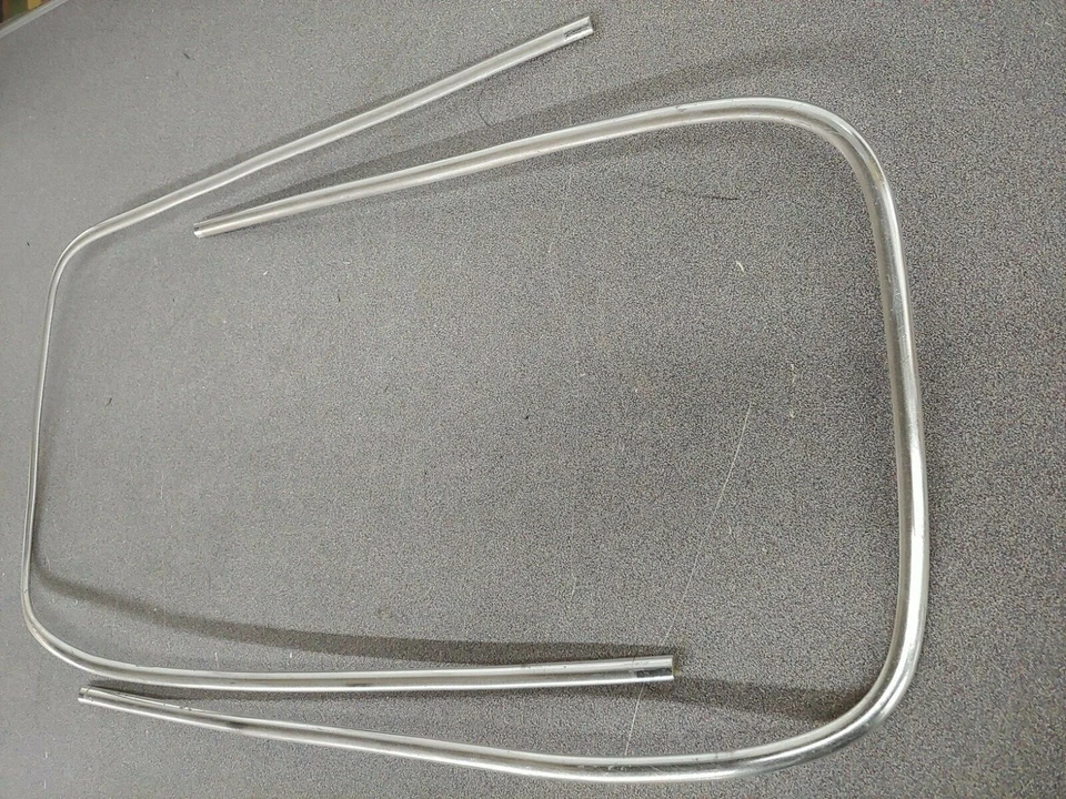 BONITO USADO ORIGINAL PORSCHE 356B 356C 356SC PARABRISAS ALUMINIO MOLDURA ENVOLVENTE 6 Foto 4 de 4