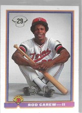 1991 BOWMAN BASEBALL #2 ROD CAREW