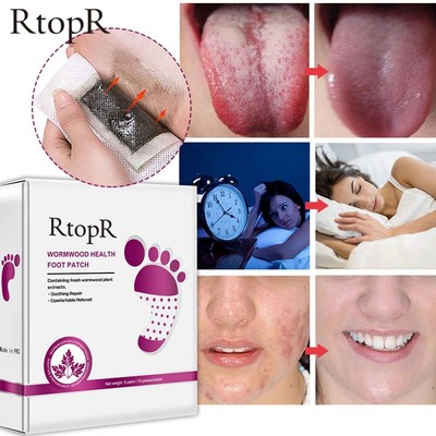 Detox Foot Pads Detoxify Toxins Fit Health Care Relieve Stress Improve Sleep