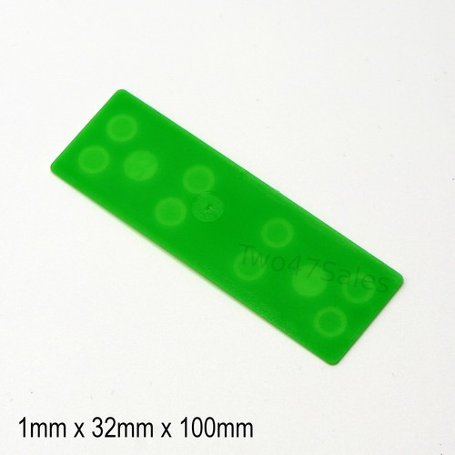 32mm Glazing Packers Floor Glass Shims Window Spacers Flat Plastic Frame Kitchen - Picture 4 of 23