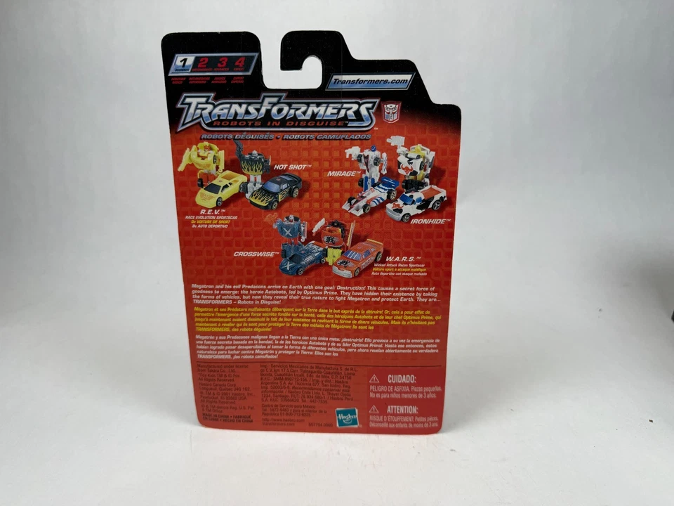Ironhide & Mirage Transformers RID Robots In Disguise 2 Pack Figure Set 2001 - Image 2 of 2