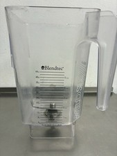 Blendtec Blender FourSide Pitcher Jar 44oz LEAKS - FOR PARTS ONLY