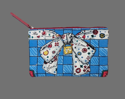 Brighton ''With Love From Me To You'' Makeup/Pencil Bag Preowned