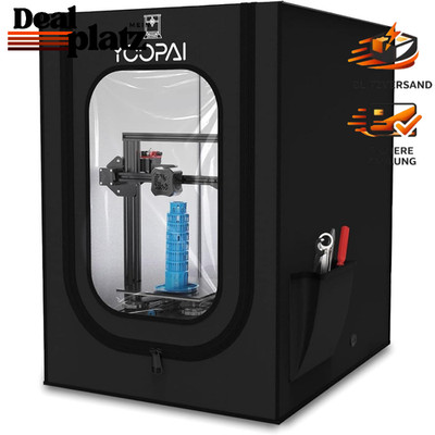 3D Drucker Gehäuse Feuerfest Staubdicht Zelt für Ender 3 Anycubic 550-750 mm