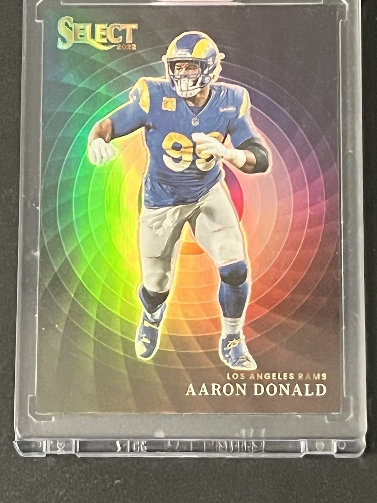 2022 Select Aaron Donald Color Wheel Mint Clean Card SP