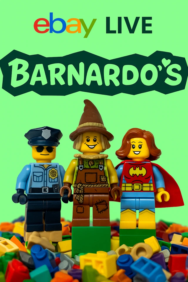 Lego Lunch Sets Figures Charity Barnardo's XMAS Gifts Vintage & Modern 🧱🥷