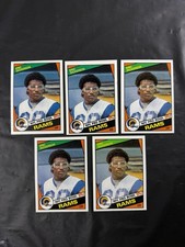 1984 Topps NFL Eric Dickerson RC Lot Of 5 Rookies #280 Los Angeles Rams