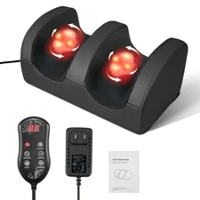 Shiatsu Foot&Calf Massager with Heat Shiatsu Deep Kneading For Tired Muscles US