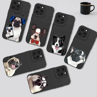 #ad Cute Dogs Design Cover For Samsung S25 Plus S24 S23 S22 iPhone 15 16e Phone Case $12.59
