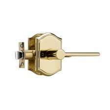 Polished Brass Interior Door Handles With Lock Privacy Zinc Camelot Trim Lever