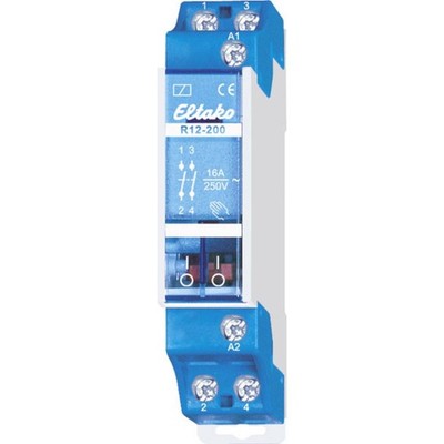 Eltako R12-200-230V Schaltrelais Nennspannung: 230 V Schaltstrom (max.): 16 A 2