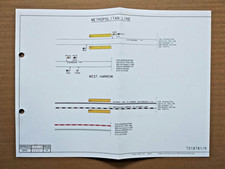 West Harrow Station - 2002 Original London Underground Technical Drawing