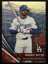 Marketplace image: 2026 Topps Chrome Mookie Betts Chrome Rivals SuperFractor 1/1 RVH-3 LA Dodgers