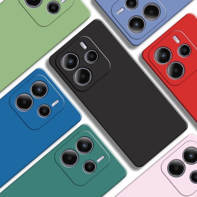 Liquid Silicone Shockproof Phone Case Compatible with Xiaomi Redmi Note 14 5G