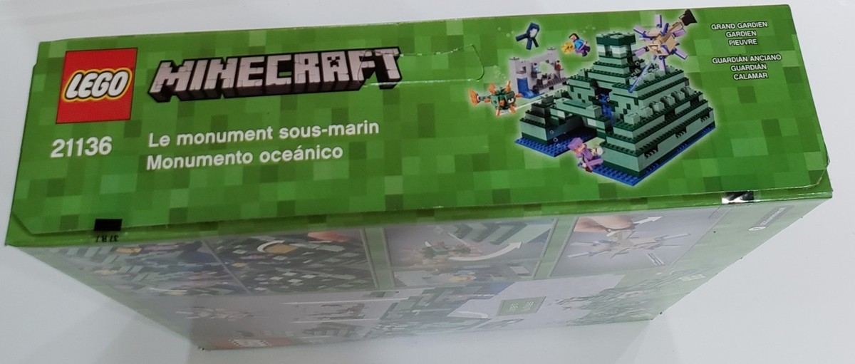 Minecraft The Ocean 21136 Lego Mundo Lego Minecraft LEGO Minecraft