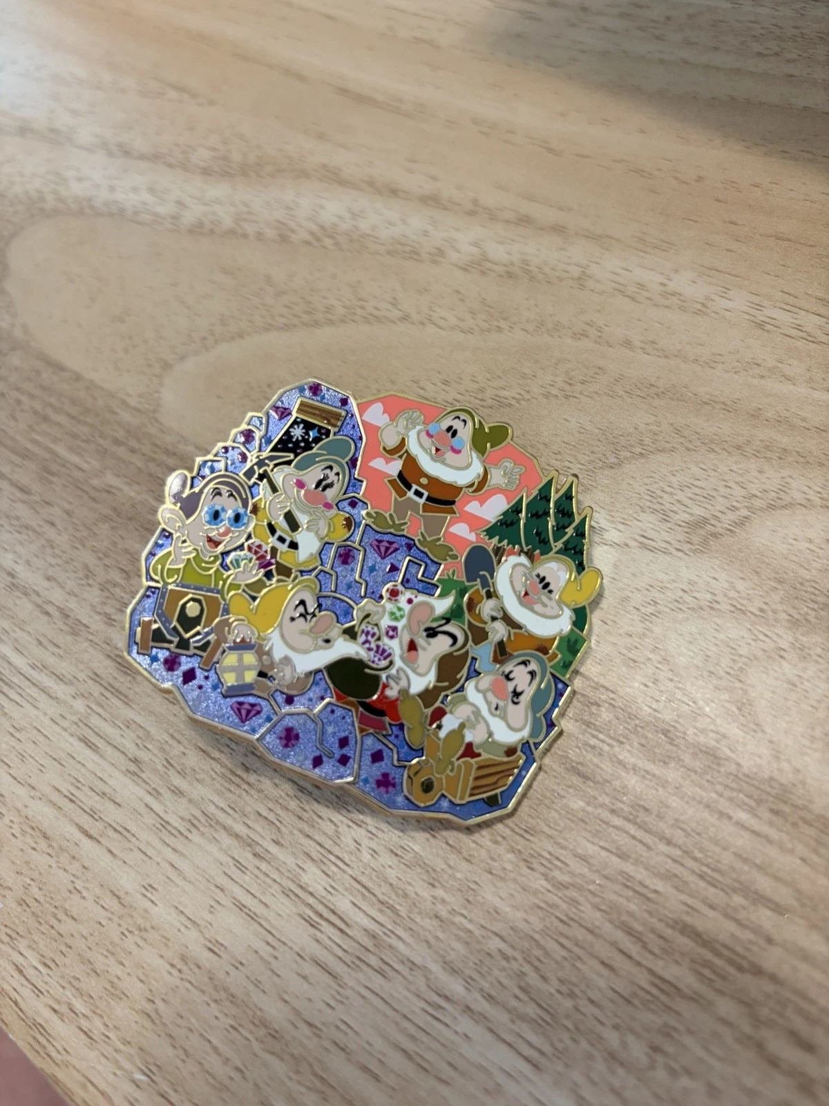 2022 Snow White And The Seven Dwarfs Supporting Cast Pin Disney