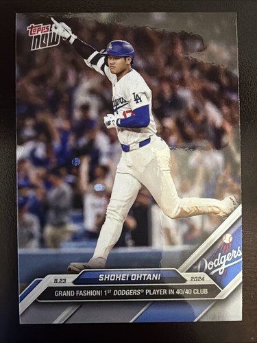 2024 Topps Now Shohei Ohtani 40/40 Club Los Angeles Dodgers #584