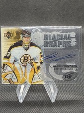 2005-06 Upper Deck Ice Hannu Toivonen Glacial Graphs Auto #GG-HT Bruins