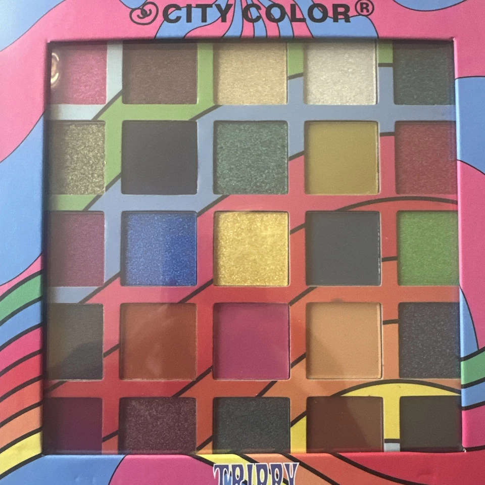 Paleta de sombras de ojos City Color Trippy nueva Foto 2 de 4