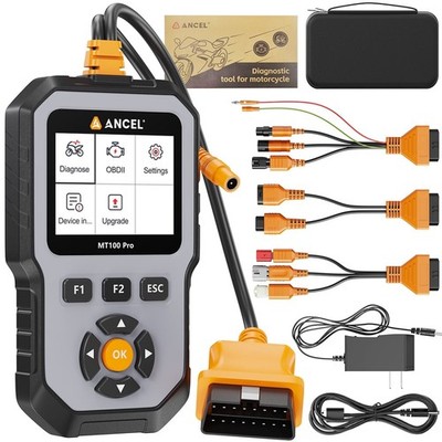 Motorcycle Check Engine Code Reader ABS System Scanner Car Auto Diagnostic Tool