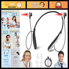 2-in-1 Red Light Therapy Device for Ear  Nasal Wellness, 30-Min Timer, 3 Modes,