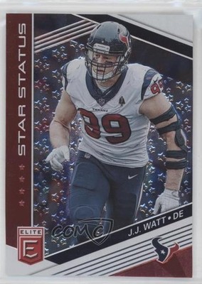 2019 Panini Donruss Elite Star Status Red 62/99 JJ Watt #SS-15 n0c