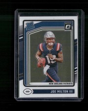 2024 Donruss Optic #255 Joe Milton III Blue Hyper