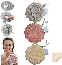 Washcloth Loofah bo 2-in-1 Loufee Wash Cloth that Holds Bar