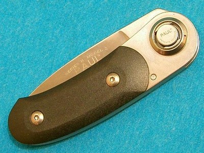 VINTAGE GERBER PAUL SERIES 2 MOD #2 USA LOCKBACK FOLDING KNIFE KNIVES UTILITY EC