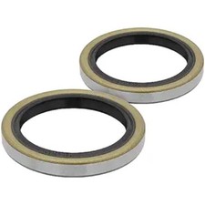 [2-Pack] 15192TB - Double Lip Grease Seal - Inner Diameter: 1.5 in - Outer Diame