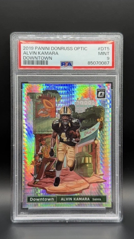 2019 Panini Donruss Optic - Downtown Alvin Kamara #DT-5