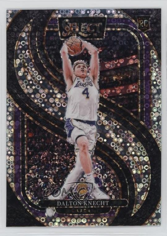 2024-25 Panini Select Premier Level Disco Prizm Dalton Knecht #186 1co7