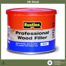 Pro-Grade White Wood Filler for Durable Indoor Outdoor Repairs 250g