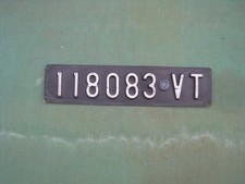 Italy Front Plastic License Plate Italian Number Plates Italy Front Plastic License Plate Italian Number Plates