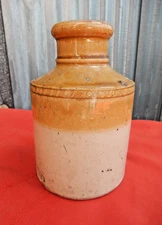 Antique Bailey & Co, Fulham Pottery Stoneware Jar, Clay, England