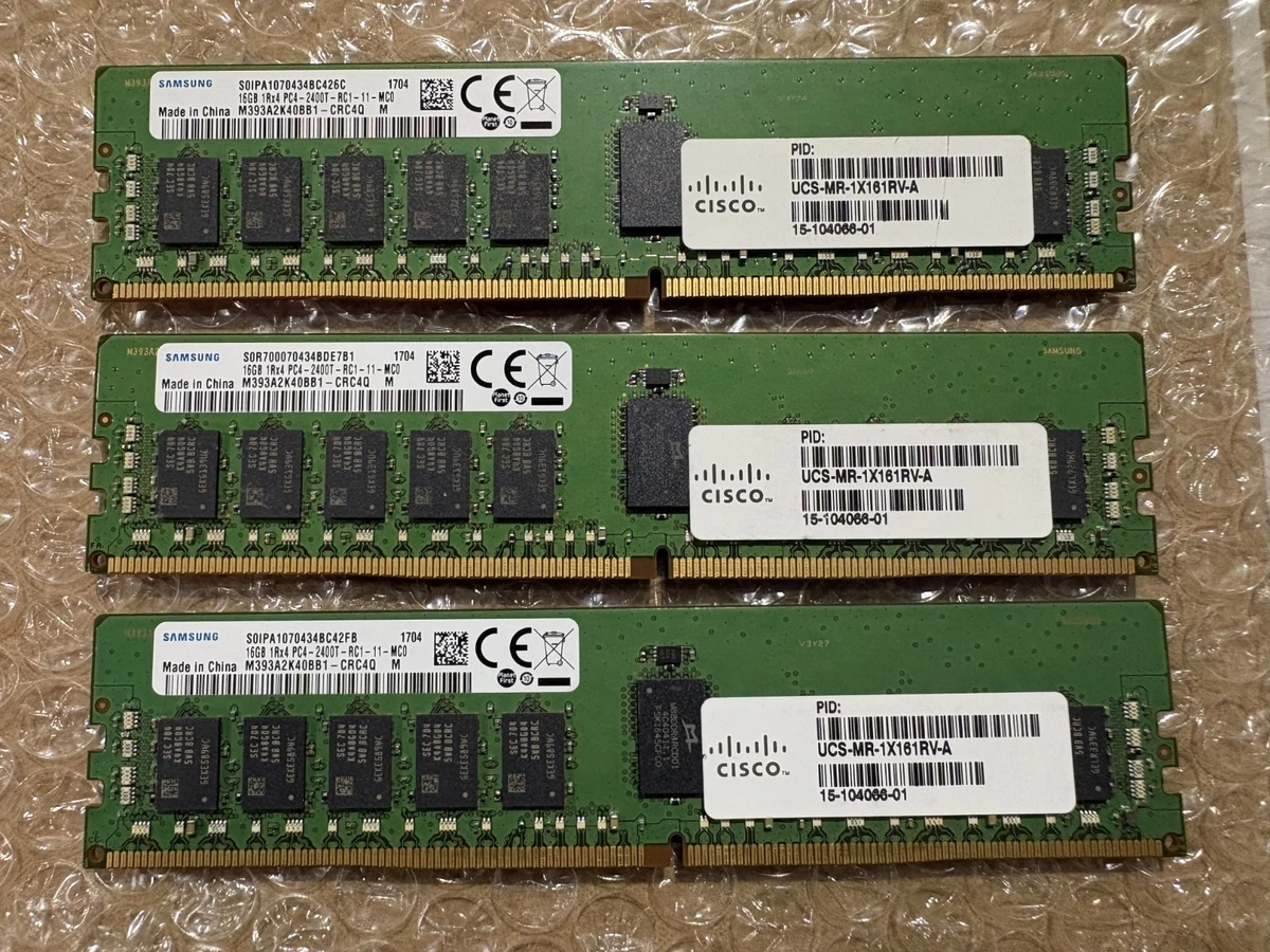 Samsung DDR4 SDRAM 16 GB Capacity per Module Memory (RAM) for sale