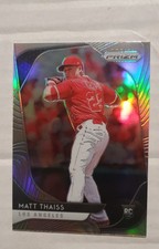 2020 Panini Prizm - Matt Thaiss #68 Silver Prizm (RC)