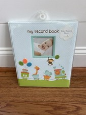 Baby Record/Memory Book By Lil Peach, Blue Color, Boy, Jungle Theme, Brand New