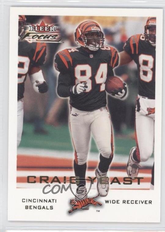 2000 Fleer Focus Craig Yeast #76 1k3