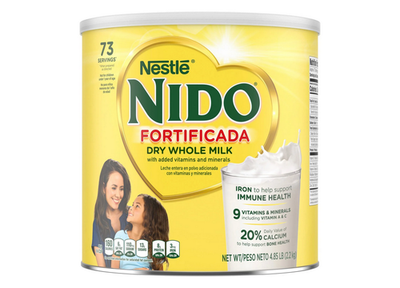 #ad #ad Nestlé NIDO Fortificada Dry Whole Milk Powder 4.85 lb Canister $37.49