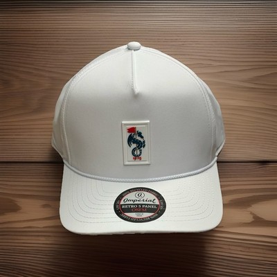 Monterey Peninsula Country Club - Imperial Golf Hat - White/ White - New