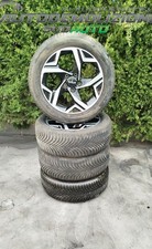 4 CERCHI IN LEGA KIA SPORTAGE POLLICI 17 PNEUMATICI 215 55 17 USATI ORIGINALI