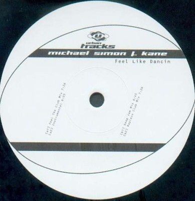 Michael Simon F. Kane - Feel Like Dancin 12'' Promo Vinyl Electronic House 63847