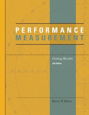 Performance Measurement (Urban Institute Press)