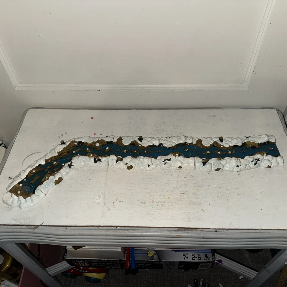 Decoración de pueblo Lemax Mill Stream, multicolor. Solo 4 piezas de Stream. Foto 3 de 3