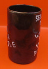 Whistle For Your Beer / Wet Your Whistle 5" Brown Mug Sea Lions Caves Oregon — photo 4